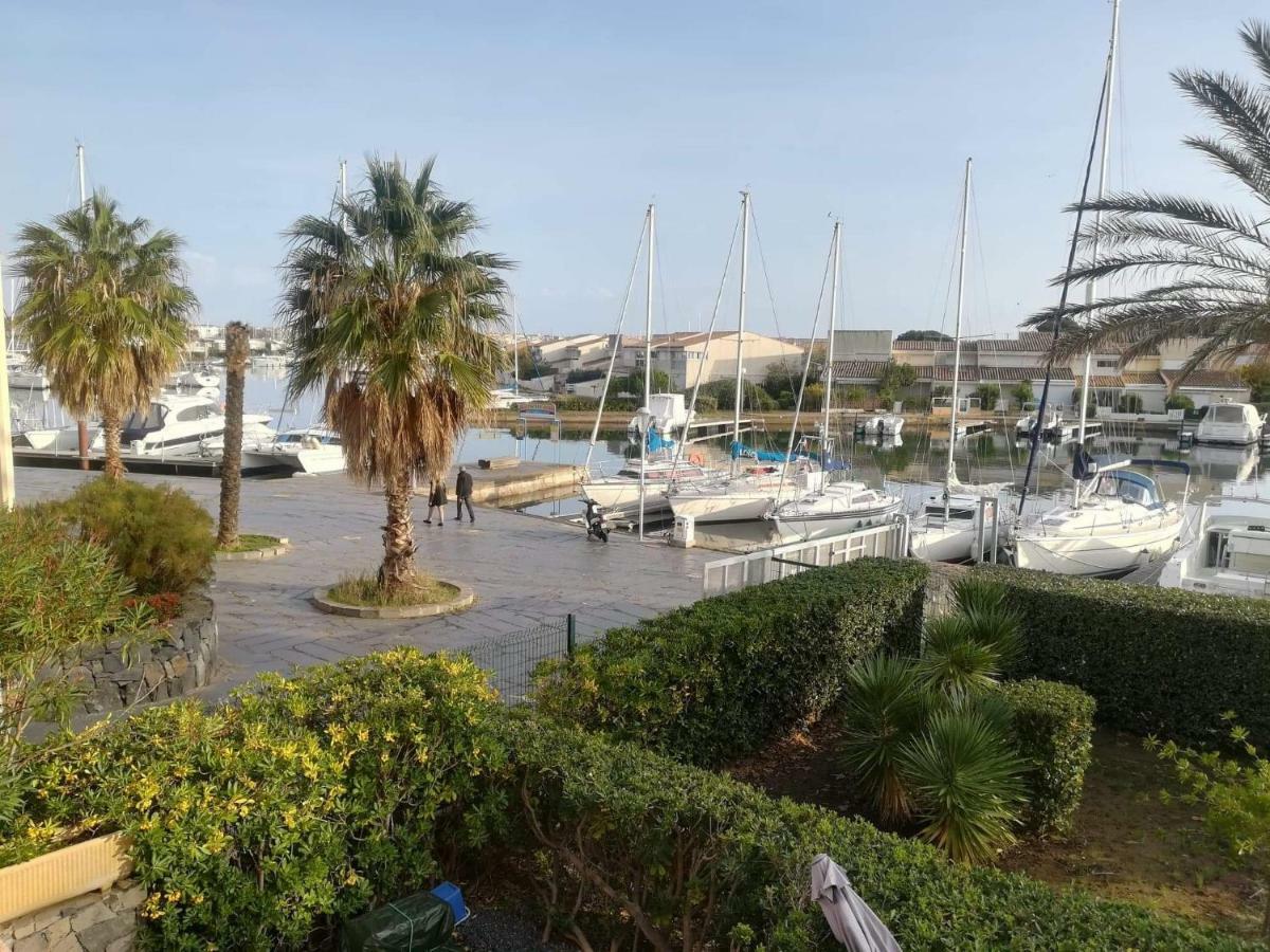 Cap Capistol Studio Le Cap D'Agde Vue Port Exterior photo